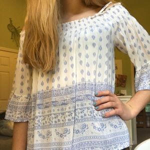 Bohemian summer top